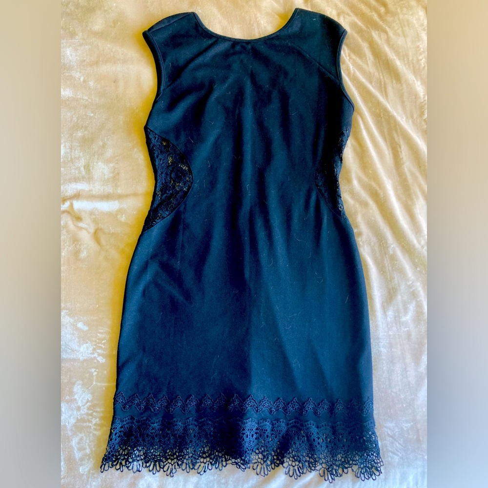 Black cocktail dress